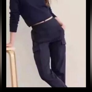 Athleta Endless Cargo Pant Size 6 Navy Blue